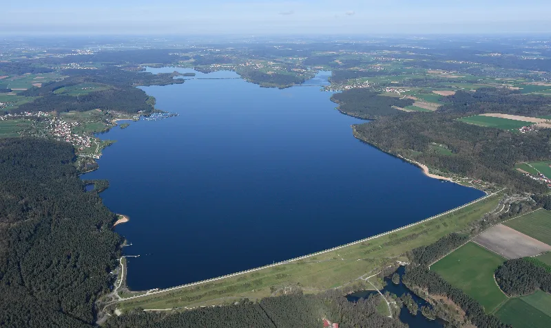 Wald und Wasser am Brombachsee
